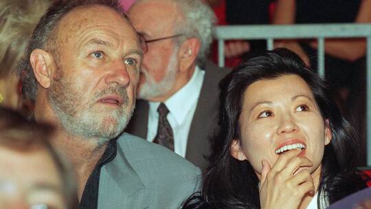 US-Schauspieler Gene Hackman und Ehefrau Betsy Arakawa US-Schauspieler Gene Hackman und Ehefrau Betsy Arakawa