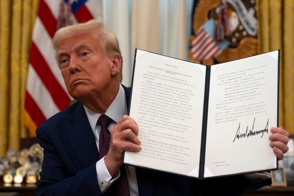 Nach Amtseinführung Trump - Anordnungen Nach Amtseinführung Trump - Anordnungen