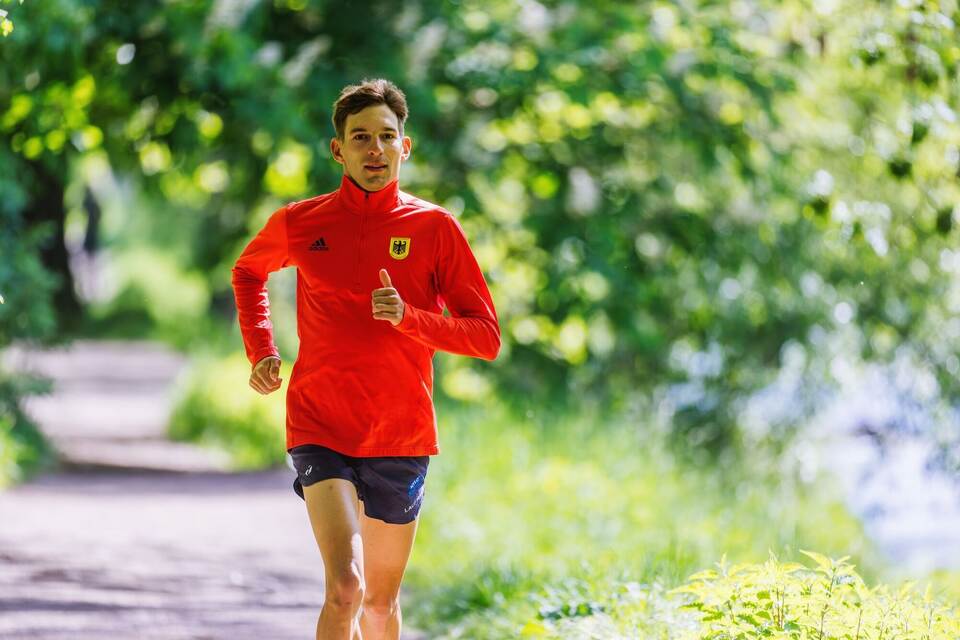 Triathlet Lasse Priester