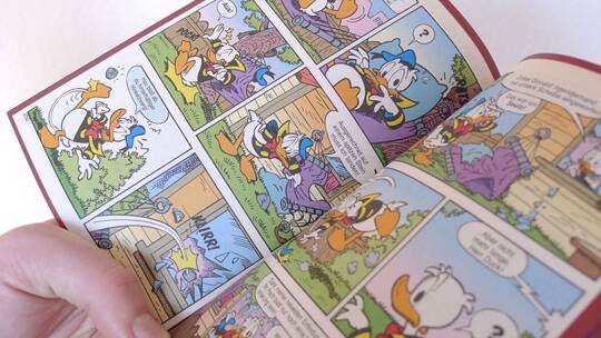 Lustiges Taschenbuch Comic