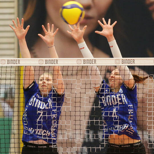 Volleyball Binder Blaubären TSV Flacht vs. Rote Raben Vilsbiburg