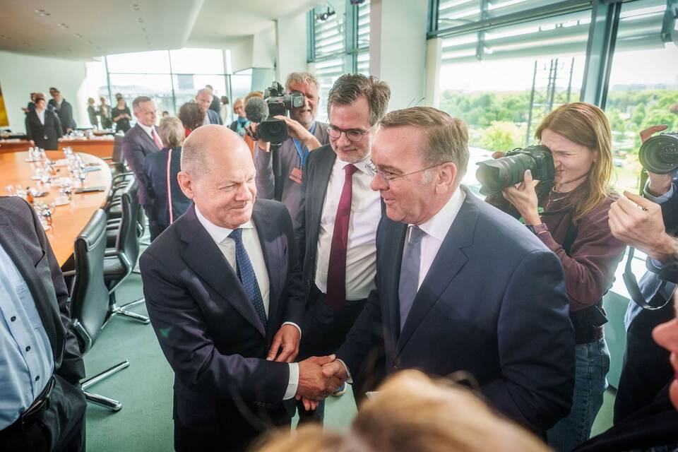 Olaf Scholz und Boris Pistorius Olaf Scholz und Boris Pistorius