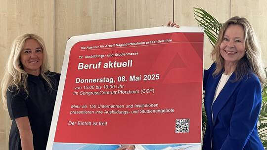 Sie verhelfen Jugendlichen zu einer Berufsperspektive: Arbeitsvermittlerin Iris Dreyer (links) und Arbeitsamtschefin Martina Leh