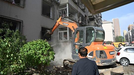 Wohnhaus-Explosion in China