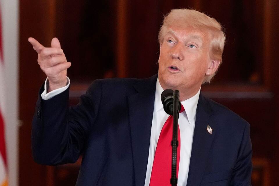 US-Präsident Trump spricht über Investitionen in den USA