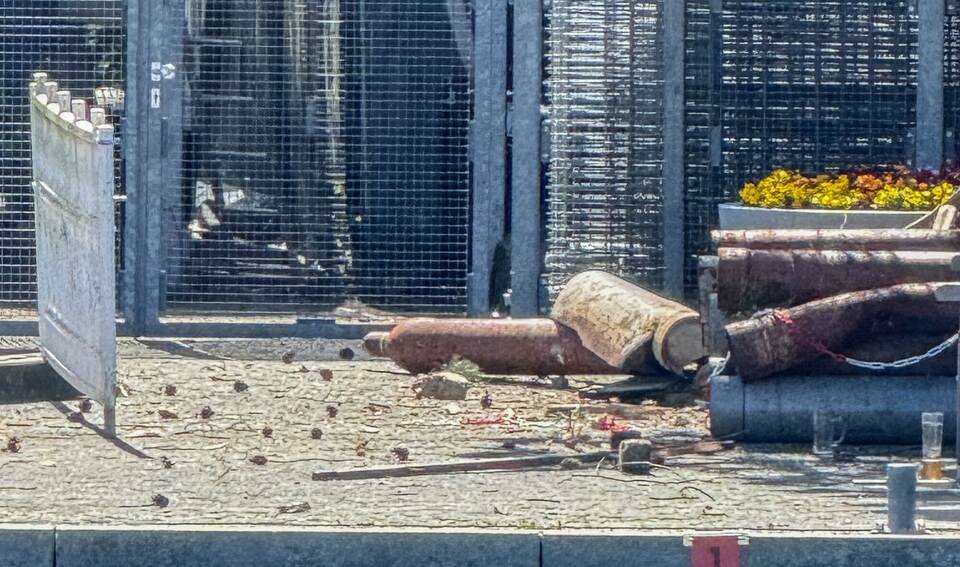 Explosion im Hafen von Niendorf Explosion im Hafen von Niendorf