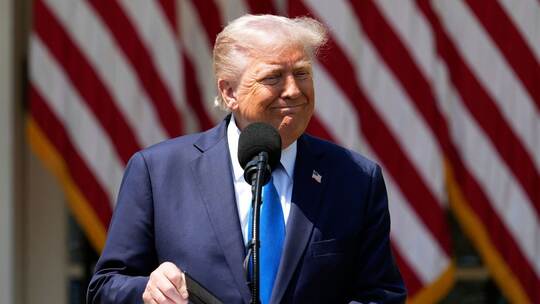 US-Präsident Trump spricht am National Day of Prayer