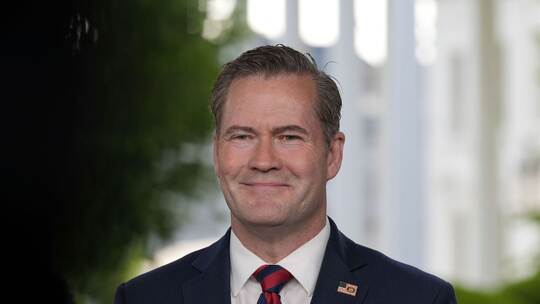 Trumps Sicherheitsberater Mike Waltz bei TV-Interview