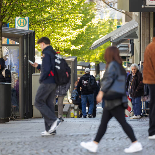 Fußgänger Innenstadt