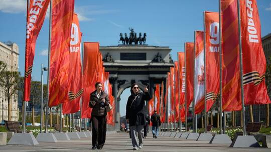 Vor dem Tag des Sieges in Russland Vor dem Tag des Sieges in Russland