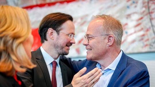 SPD-Bundestagsfraktionssitzung mit Wahl Fraktionsspitze