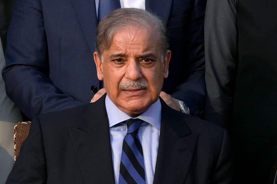 Shehbaz Sharif, Premierminister von Pakistan