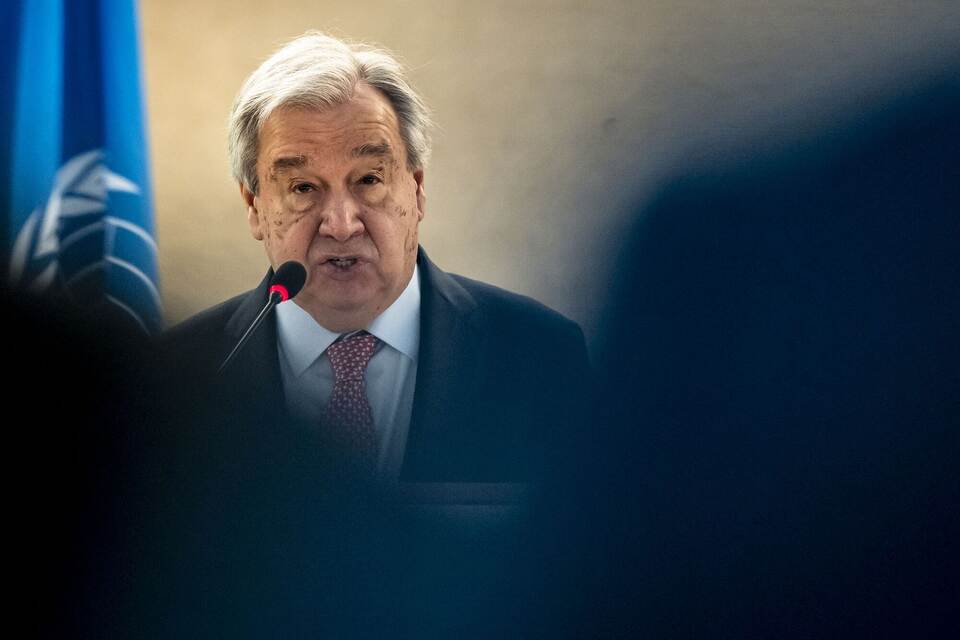 UN-Generalsekretär Antonio Guterres