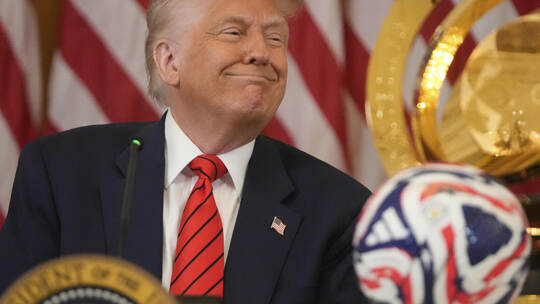 Donald Trump Sitzung der FIFA-Task Force im Weißen Haus
