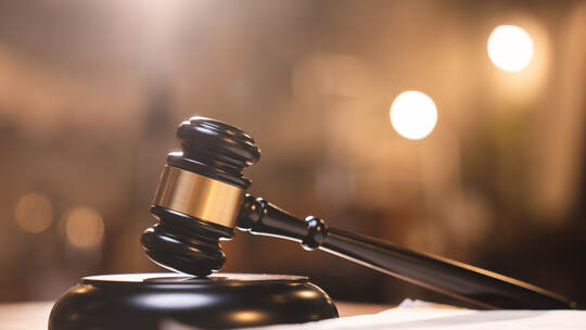 law and authority lawyer concept, judgment gavel hammer in court courtroom for crime judgement legislation and judicial decision