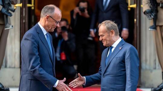 Kanzler Merz in Warschau