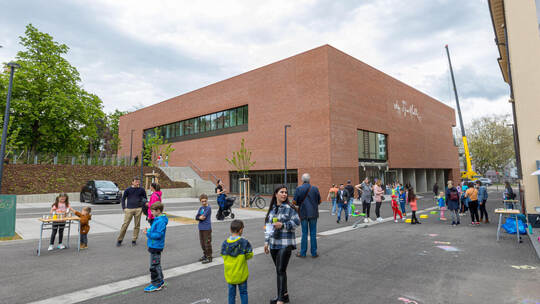 Einweihung Sporthalle Nordstadtschule