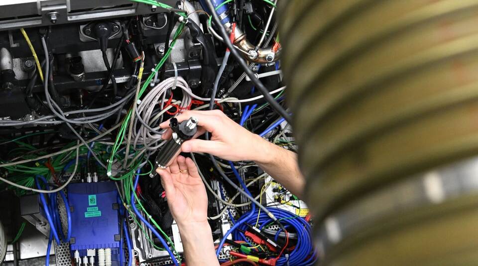 Bosch Prüfstand Wasserstoffmotoren