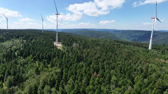 Windpark Langenbrand Waldrennach