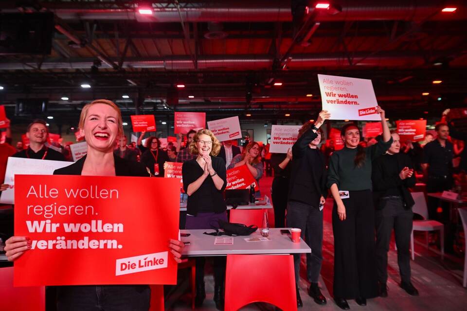Bundesparteitag Linke zur Bundestagswahl Bundesparteitag Linke zur Bundestagswahl