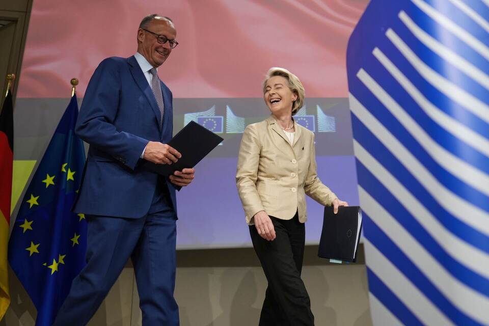 Bundeskanzler Merz Antrittsbesuch in Brüssel