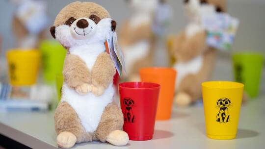 Maskottchen für Kinderbesuchsraum der JVA Mannheim Maskottchen für Kinderbesuchsraum der JVA Mannheim