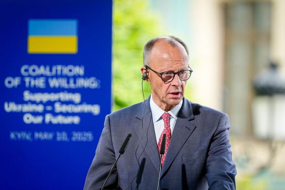 Merz, Macron, Starmer und Tusk in Kiew Merz, Macron, Starmer und Tusk in Kiew