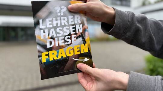 Flyer der Identitären Bewegung Flyer der Identitären Bewegung