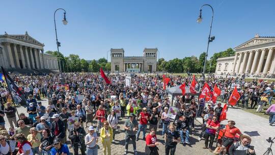 Aktionstag «Keine Ausreden mehr - AfD-Verbot jetzt!» - München Aktionstag «Keine Ausreden mehr - AfD-Verbot jetzt!» - München