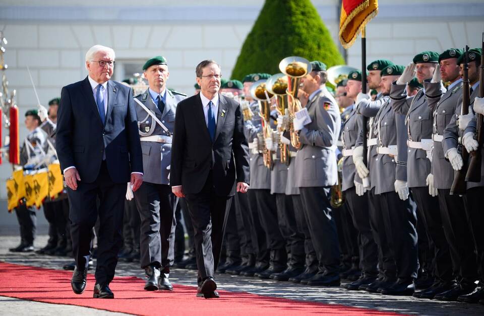 Israels Staatspräsident Herzog in Berlin Israels Staatspräsident Herzog in Berlin