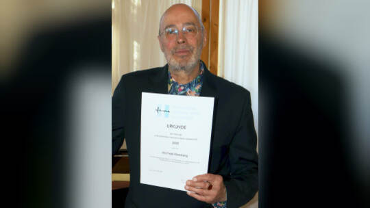 Michael Kleeberg wird in Calw mit dem mit 10 000 Euro dotierten Hesse-Preis ausgezeichnet.