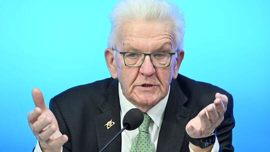 Ministerpräsident Winfried Kretschmann