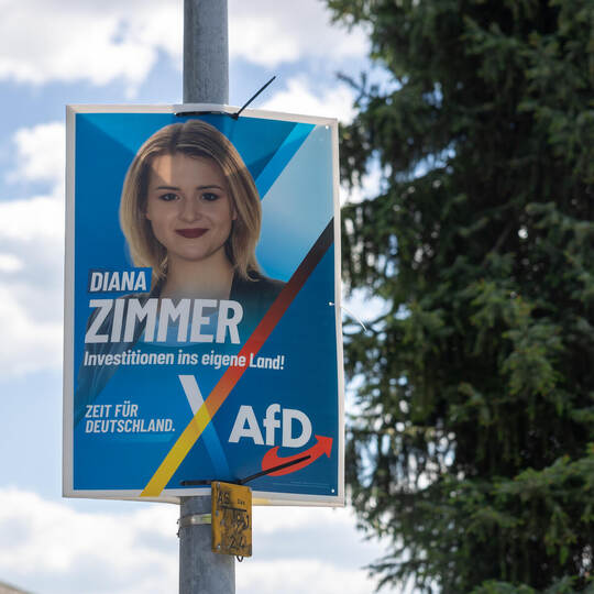 Plakat Zimmer Bonhoefferstraße