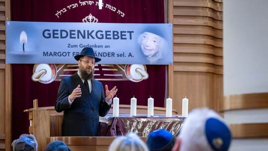 Gedenkgebet für Margot Friedländer