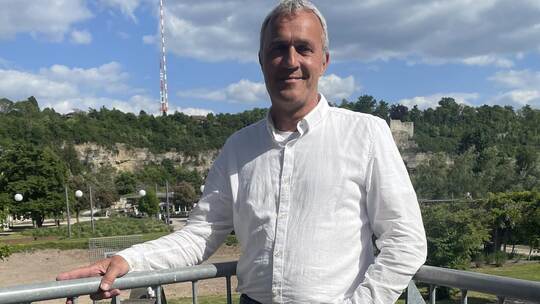Der langjährige Lokalpolitiker Ulrich Hagenbuch aus Lomersheim kandidiert als Oberbürgermeister in seiner Heimatstadt Mühlacker.