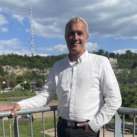 Der langjährige Lokalpolitiker Ulrich Hagenbuch aus Lomersheim kandidiert als Oberbürgermeister in seiner Heimatstadt Mühlacker.