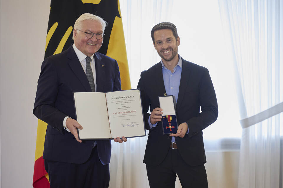 Der Bundespräsident verleiht Verdienstorden