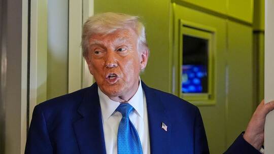 US-Präsident Trump im Nahen Osten - Abu Dhabi