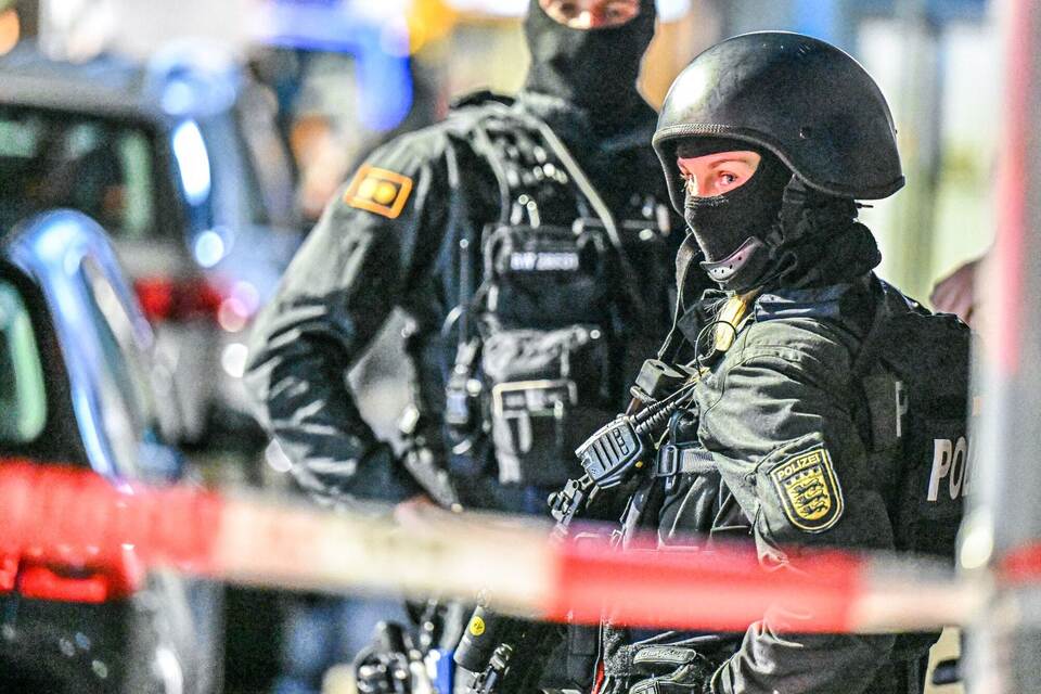 Großeinsatz der Polizei in Göppingen im Oktober 2024