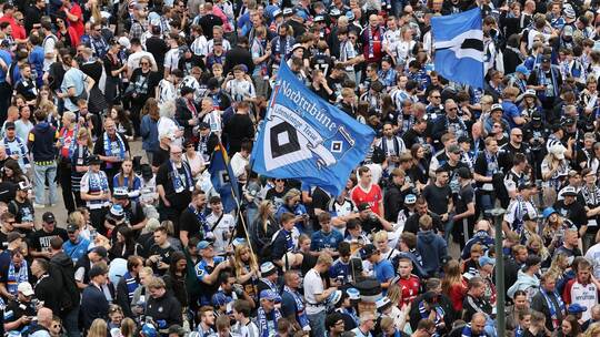 Aufstiegsfeier Hamburger SV