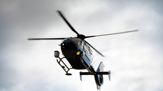 Police helicopter