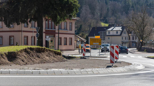Vorbereitungen Windpark Kälbling