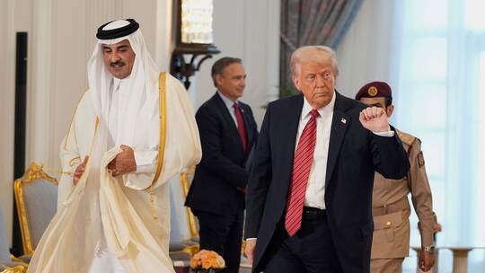 US-Präsident Trump im Nahen Osten - Katar US-Präsident Trump im Nahen Osten - Katar