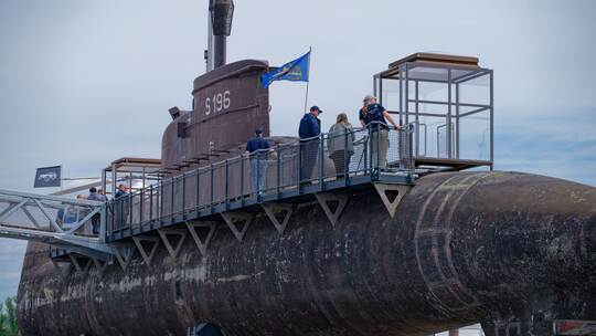 Marine U-Boot U17 öffnet für Besucher