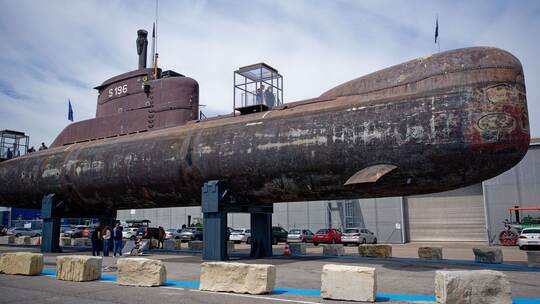 Marine U-Boot U17 öffnet für Besucher