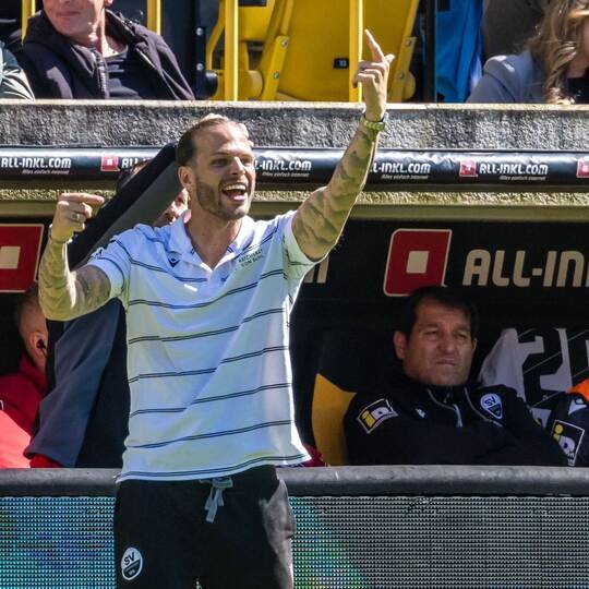 Trainer Dennis Diekmeier vom SV Sandhausen Trainer Dennis Diekmeier vom SV Sandhausen