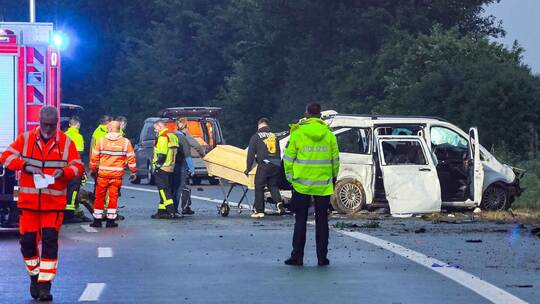 Tote bei Unfall auf A48 bei Koblenz