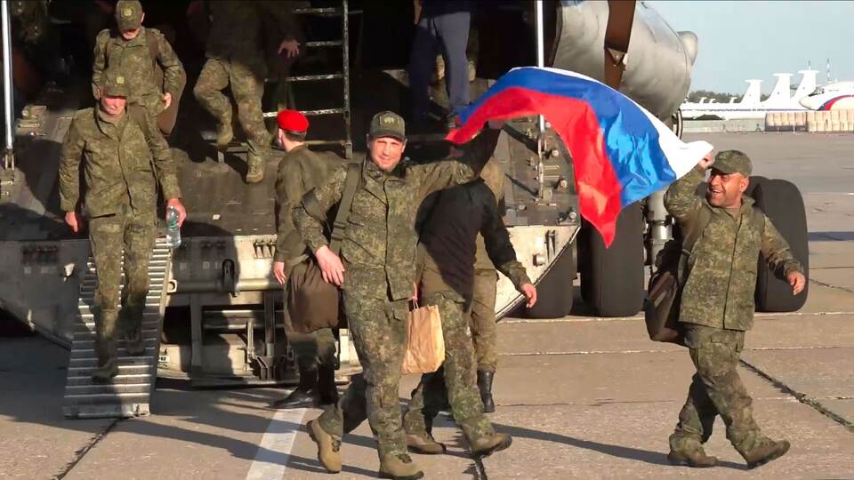 Ukraine-Krieg - Gefangenenaustausch Ukraine-Krieg - Gefangenenaustausch