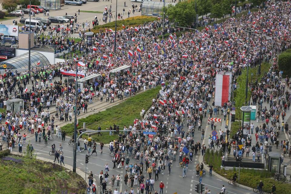 Vor der Präsidentenwahl in Polen - «Marsch der Patrioten»