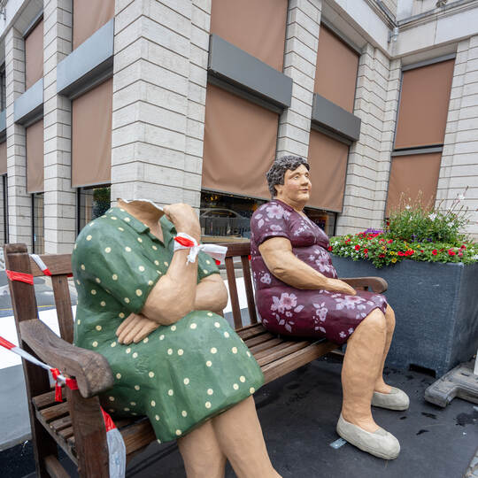 Vandalismus Alltagsmenschen Leopoldplatz